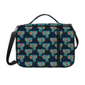 Indian Tribal Elephant Pattern Print Shoulder Strap Bible Bag