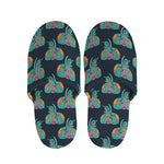 Indian Tribal Elephant Pattern Print Slippers