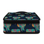 Indian Tribal Elephant Pattern Print Small Lunch Bag