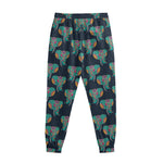 Indian Tribal Elephant Pattern Print Sweatpants