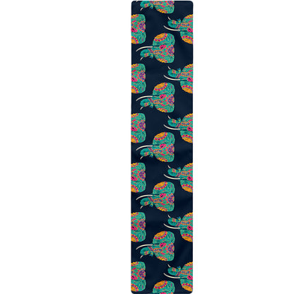 Indian Tribal Elephant Pattern Print Table Runner