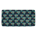 Indian Tribal Elephant Pattern Print Towel
