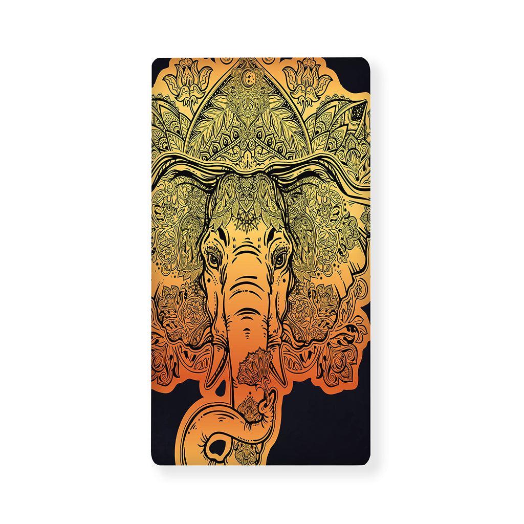 Indian Tribal Spiritual Elephant Print Baby Crib Sheet