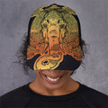 Indian Tribal Spiritual Elephant Print Baseball Cap