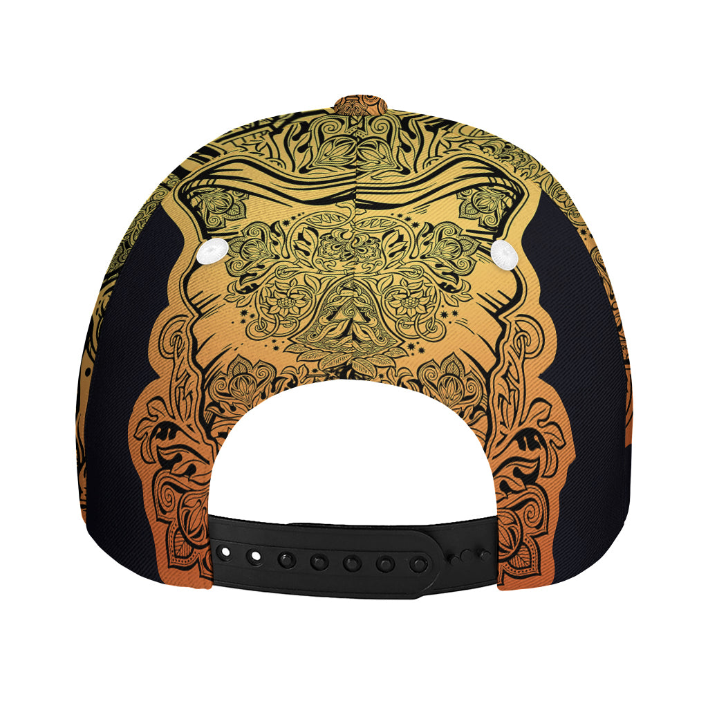 Indian Tribal Spiritual Elephant Print Baseball Cap