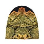 Indian Tribal Spiritual Elephant Print Beanie
