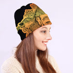 Indian Tribal Spiritual Elephant Print Beanie
