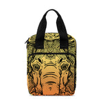 Indian Tribal Spiritual Elephant Print Bible Tote Bag