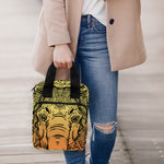Indian Tribal Spiritual Elephant Print Bible Tote Bag