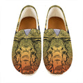 Indian Tribal Spiritual Elephant Print Casual Shoes
