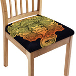 Indian Tribal Spiritual Elephant Print Chair Cushion Cover