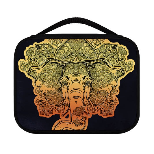 Indian Tribal Spiritual Elephant Print Classic Bible Case