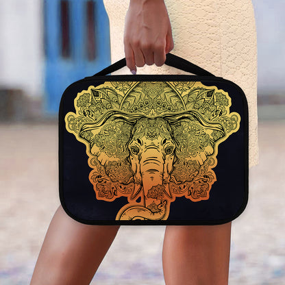 Indian Tribal Spiritual Elephant Print Classic Bible Case