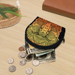 Indian Tribal Spiritual Elephant Print Coin Purse