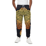 Indian Tribal Spiritual Elephant Print Cotton Pants