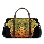 Indian Tribal Spiritual Elephant Print Duffle Bag