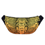 Indian Tribal Spiritual Elephant Print Fanny Pack