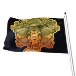 Indian Tribal Spiritual Elephant Print Flag