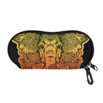 Indian Tribal Spiritual Elephant Print Glasses Case