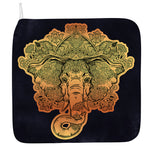 Indian Tribal Spiritual Elephant Print Hand Towel