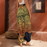 Indian Tribal Spiritual Elephant Print Harem Pants