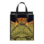 Indian Tribal Spiritual Elephant Print Insulated Lunch Tote