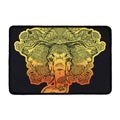 Indian Tribal Spiritual Elephant Print Kitchen Mat