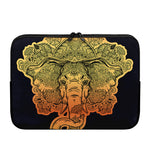 Indian Tribal Spiritual Elephant Print Laptop Sleeve