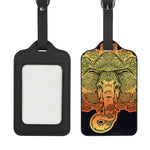 Indian Tribal Spiritual Elephant Print Luggage Tag