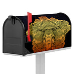 Indian Tribal Spiritual Elephant Print Mailbox Cover
