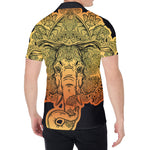 Indian Tribal Spiritual Elephant Print Men's Shirt