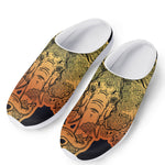 Indian Tribal Spiritual Elephant Print Mesh Casual Shoes