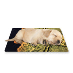 Indian Tribal Spiritual Elephant Print Pet Cooling Mat Cover
