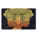 Indian Tribal Spiritual Elephant Print Polyester Doormat