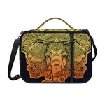 Indian Tribal Spiritual Elephant Print Shoulder Strap Bible Bag