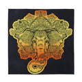Indian Tribal Spiritual Elephant Print Silk Bandana