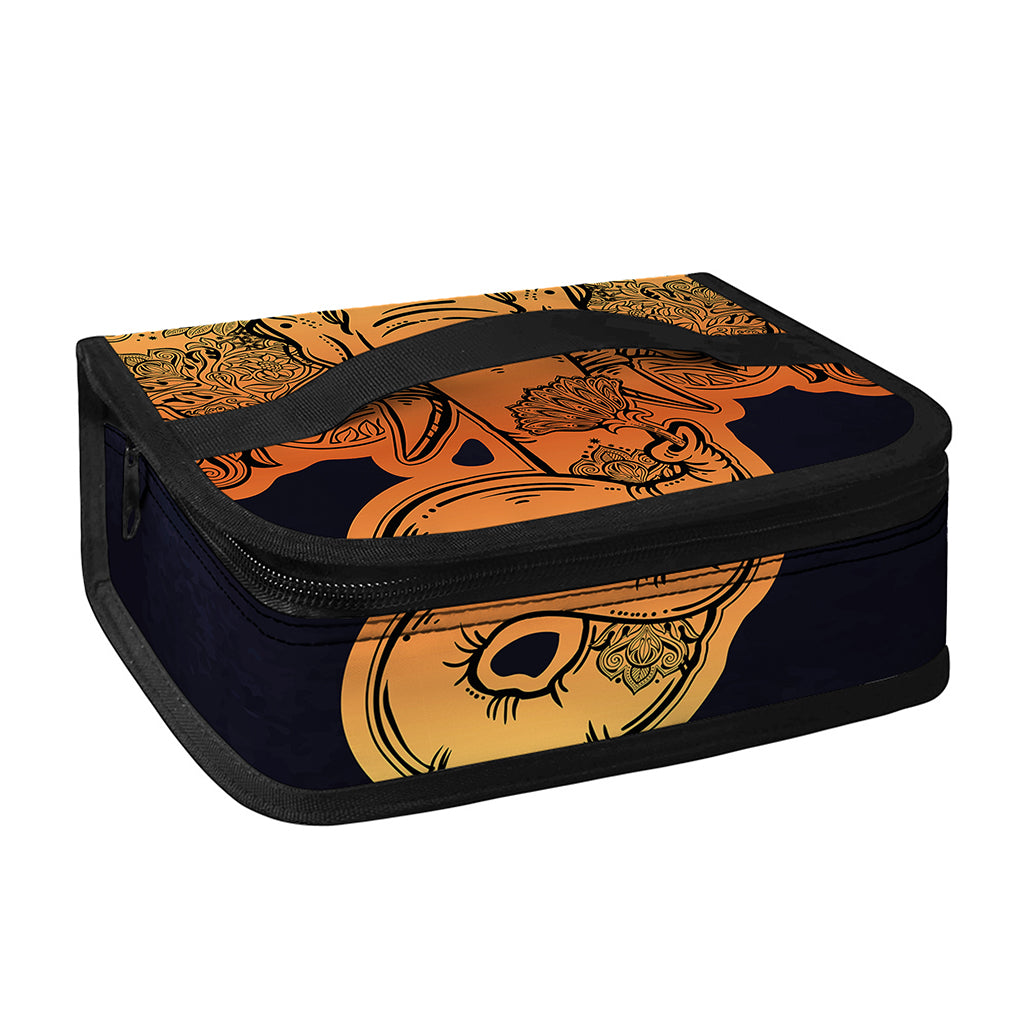 Indian Tribal Spiritual Elephant Print Small Lunch Bag