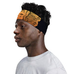 Indian Tribal Spiritual Elephant Print Sports Headband