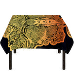 Indian Tribal Spiritual Elephant Print Tablecloth