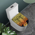 Indian Tribal Spiritual Elephant Print Toilet Lid Cover