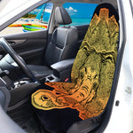 Indian Tribal Spiritual Elephant Print Waterproof Car Seat Cover