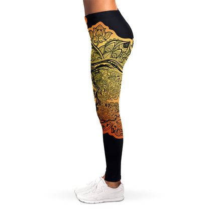 Indian Tribal Spiritual Elephant Print Women's Leggings