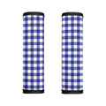 Indigo Blue And White Gingham Print Handle Covers