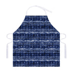 Indigo Dye Shibori Print Adjustable Apron