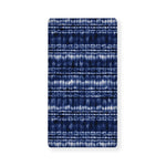 Indigo Dye Shibori Print Baby Crib Sheet
