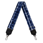 Indigo Dye Shibori Print Bag Strap