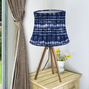 Indigo Dye Shibori Print Bell Lamp Shade