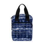 Indigo Dye Shibori Print Bible Tote Bag