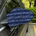 Indigo Dye Shibori Print Car Side Mirror Covers