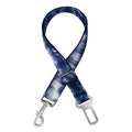 Indigo Dye Shibori Print Dog Seat Belt